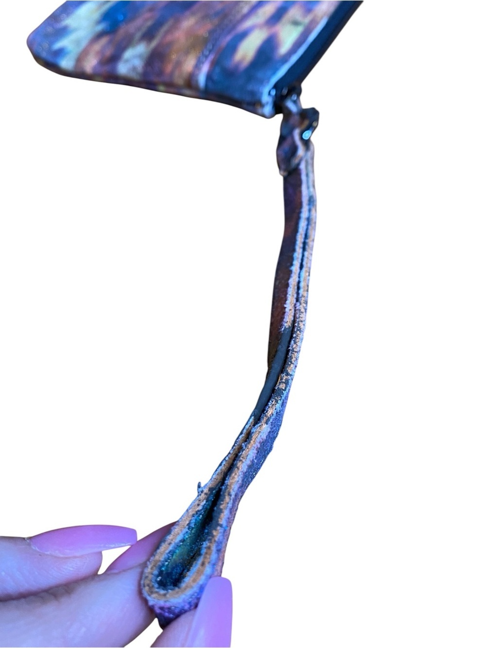 Aimee Kestenberg Oil Slick Wristlet Wallet - Picture 11 of 14